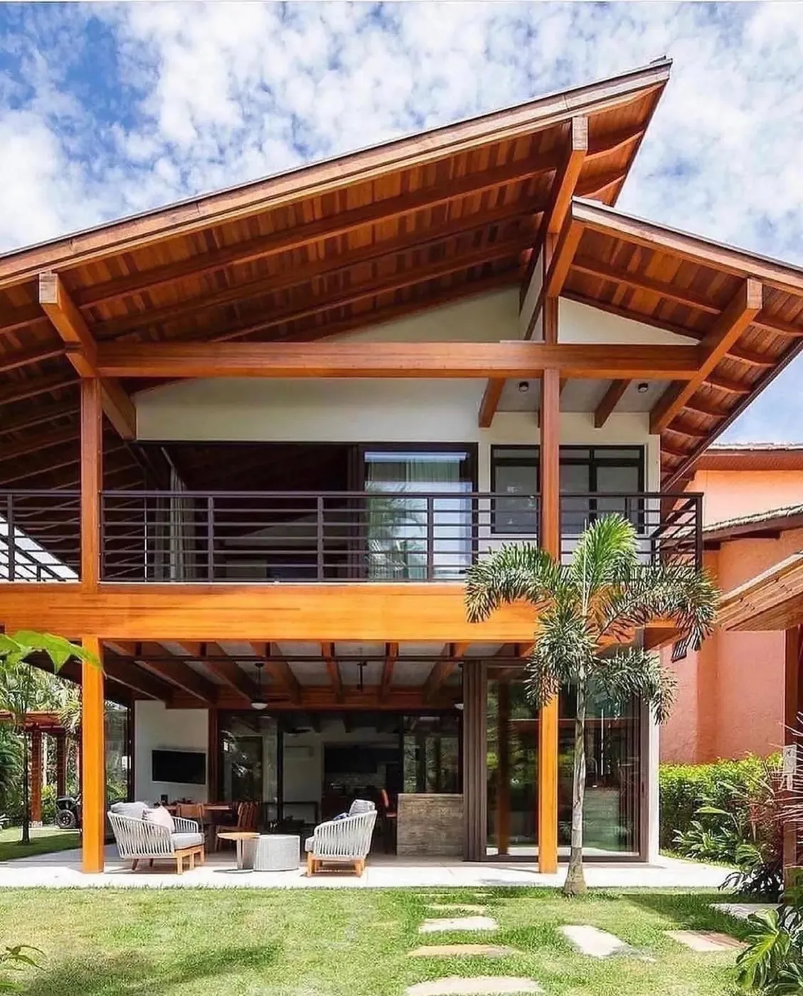 Casa de campo construida con nuestros planos